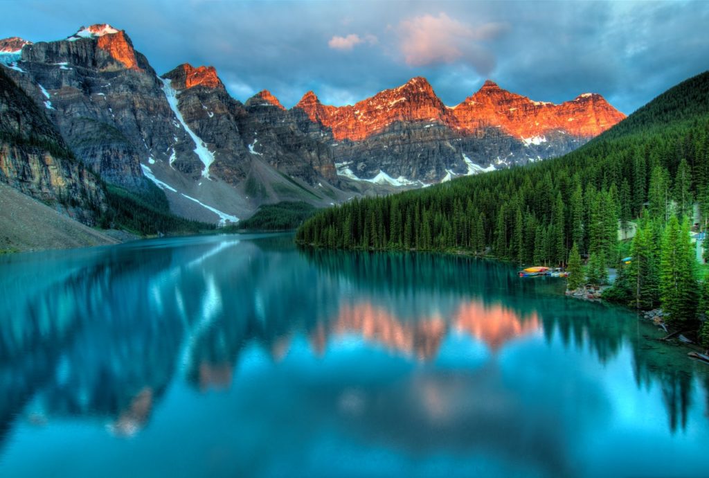 Serene Winter Lake