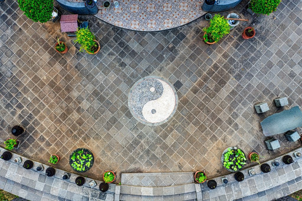 Photo of Yin Yang in Pavers